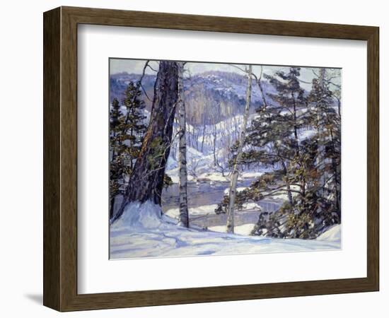 Winter-George Gardner Symons-Framed Art Print