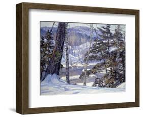 Winter-George Gardner Symons-Framed Art Print