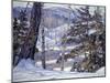 Winter-George Gardner Symons-Mounted Art Print