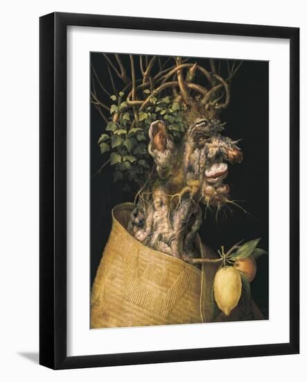 Winter-Giuseppe Arcimboldo-Framed Art Print