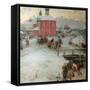 Winter-Abram Yefimovich Arkhipov-Framed Stretched Canvas