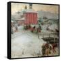 Winter-Abram Yefimovich Arkhipov-Framed Stretched Canvas