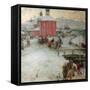 Winter-Abram Yefimovich Arkhipov-Framed Stretched Canvas