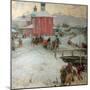 Winter-Abram Yefimovich Arkhipov-Mounted Giclee Print