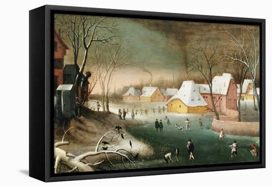 Winter-Abel Grimmer-Framed Stretched Canvas