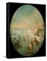 Winter-Jean-Baptiste Pater-Framed Stretched Canvas