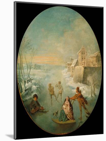 Winter-Jean-Baptiste Pater-Mounted Giclee Print
