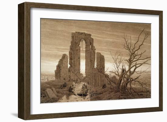 Winter-Caspar David Friedrich-Framed Giclee Print