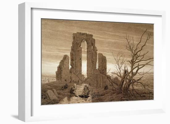 Winter-Caspar David Friedrich-Framed Giclee Print