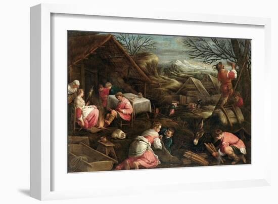 Winter-Jacopo Bassano-Framed Giclee Print