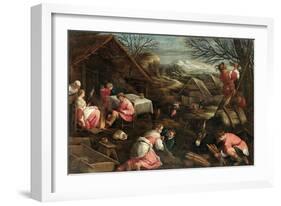 Winter-Jacopo Bassano-Framed Giclee Print