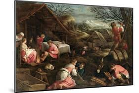 Winter-Jacopo Bassano-Mounted Giclee Print