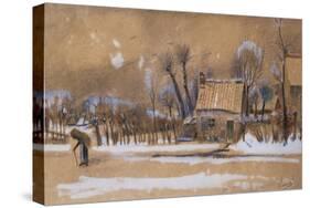 Winter-Vincent van Gogh-Stretched Canvas