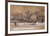 Winter-Vincent van Gogh-Framed Giclee Print