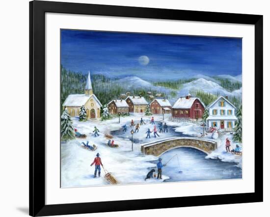 Winterfest-Marilyn Dunlap-Framed Art Print