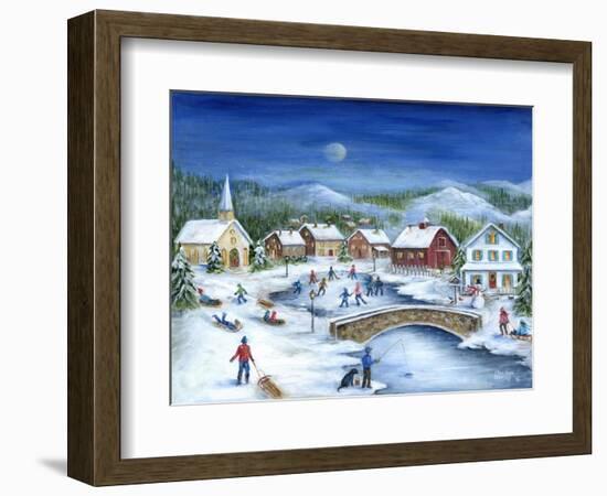 Winterfest-Marilyn Dunlap-Framed Art Print