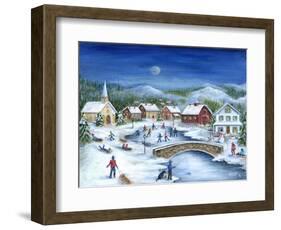 Winterfest-Marilyn Dunlap-Framed Art Print