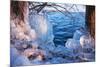 Winterimpression Am Schaalsee-Thomas Ebelt-Mounted Photographic Print