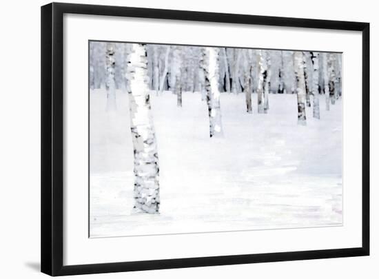 Winterland Path-Parker Greenfield-Framed Art Print