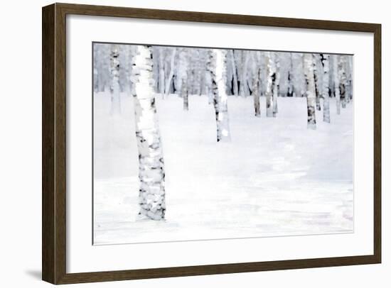 Winterland Path-Parker Greenfield-Framed Art Print