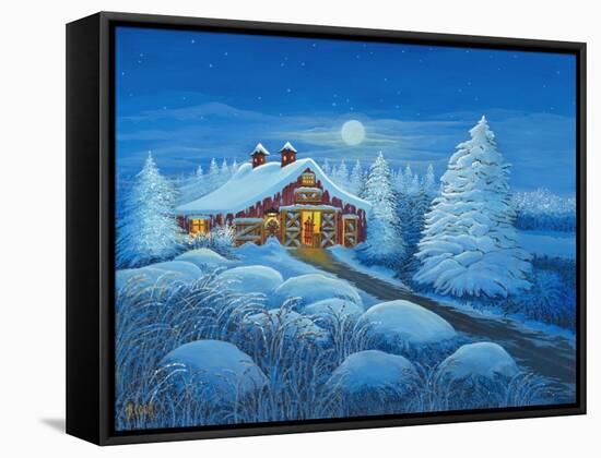 Winterland-Bonnie B. Cook-Framed Stretched Canvas