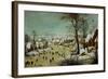 Winterlandscape (1601)-Pieter Brueghel the Younger-Framed Giclee Print