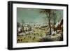 Winterlandscape (1601)-Pieter Brueghel the Younger-Framed Giclee Print