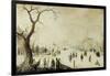 Winterlandschaft-Hendrick Avercamp-Framed Giclee Print