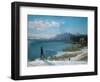 Winterly Lake Tahoe-Albert Bierstadt-Framed Giclee Print