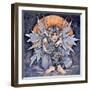 Winters Chill Fairy-Linda Ravenscroft-Framed Giclee Print