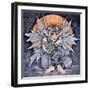 Winters Chill Fairy-Linda Ravenscroft-Framed Giclee Print