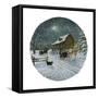 Winters Eve-Kevin Dodds-Framed Stretched Canvas