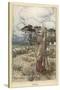 Winters Tale - Perdita-Arthur Rackham-Stretched Canvas