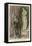 Winters Tale - Statue-Arthur Rackham-Framed Stretched Canvas