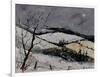 Winterscene 4531-Pol Ledent-Framed Art Print