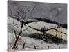 Winterscene 4531-Pol Ledent-Stretched Canvas