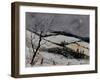 Winterscene 4531-Pol Ledent-Framed Art Print