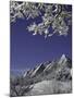 Winterscene of the Flatirons in Boulder, Colorado-D?rte Pietron-Mounted Premium Photographic Print