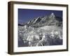 Winterscene of the Flatirons in Boulder, Colorado-Dörte Pietron-Framed Photographic Print