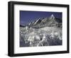 Winterscene of the Flatirons in Boulder, Colorado-Dörte Pietron-Framed Photographic Print