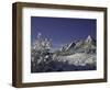 Winterscene of the Flatirons in Boulder, Colorado-Dörte Pietron-Framed Photographic Print