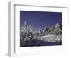 Winterscene of the Flatirons in Boulder, Colorado-Dörte Pietron-Framed Photographic Print