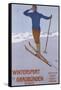 Wintersport in Graubunden, 1906-Walter Koch-Framed Stretched Canvas