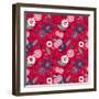 Wintertime Floral-null-Framed Giclee Print