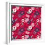 Wintertime Floral-null-Framed Giclee Print