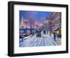 Wintertime in Paris-Dominic Davison-Framed Art Print