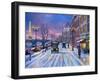 Wintertime in Paris-Dominic Davison-Framed Art Print