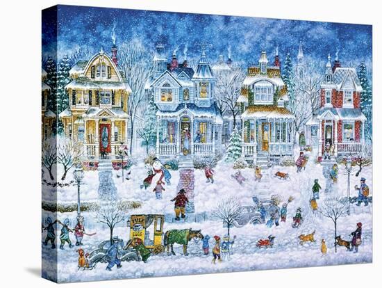 Wintertime-Bill Bell-Stretched Canvas