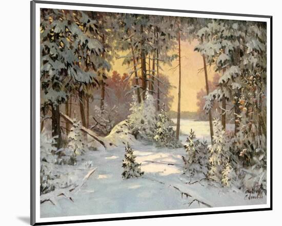 Winterwoods-Sorgei Artov-Mounted Art Print