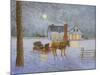 Wintery Night-Kevin Dodds-Mounted Giclee Print